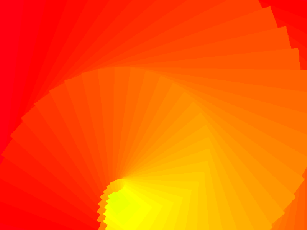 A super cool spiral gradient logo